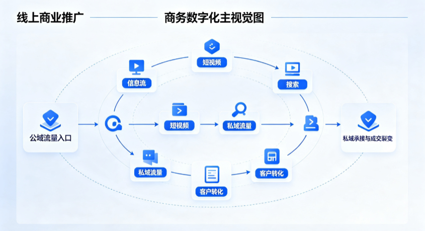 勐海县线上商业推广怎么做？全域流量闭环搭建与低成本转化实战指南